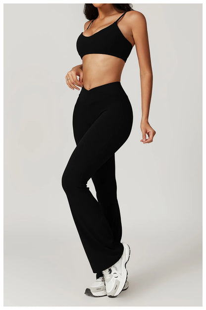 2 Pieces Yoga Set Gym Clothes Sportswear Yoga Suits For Women Fitness Short Sleeve Crop Top Tracksuits Sports Bra Gym Leggings