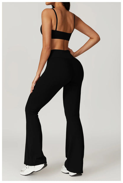 2 Pieces Yoga Set Gym Clothes Sportswear Yoga Suits For Women Fitness Short Sleeve Crop Top Tracksuits Sports Bra Gym Leggings