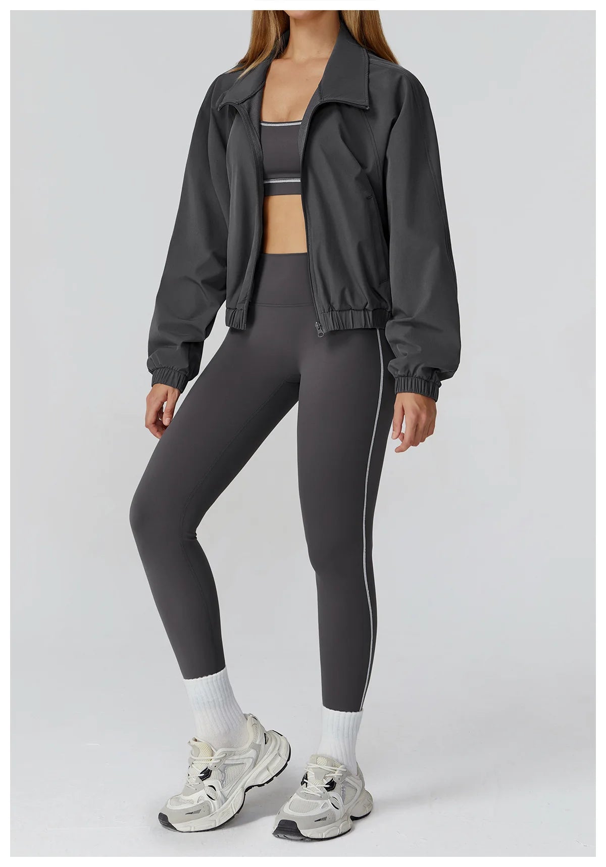 Yoga Set 2/3PCS Sports Outfits Women Clothes Fitness Tracksuit Gym Legging Workout Long Sleeved Female Bra Yoga Suit Sportswear