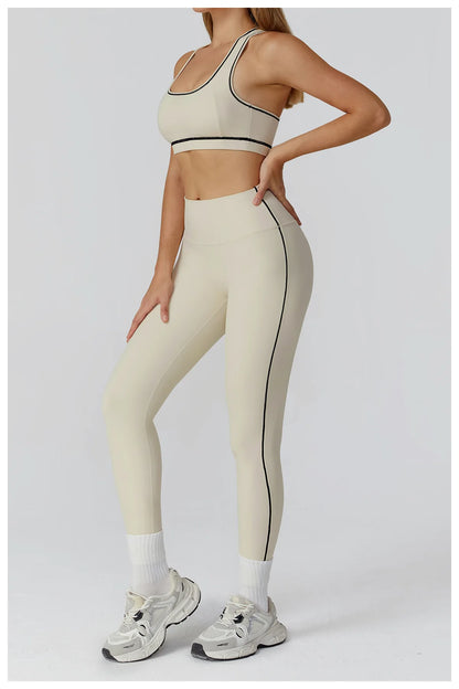 Yoga Set 2/3PCS Sports Outfits Women Clothes Fitness Tracksuit Gym Legging Workout Long Sleeved Female Bra Yoga Suit Sportswear